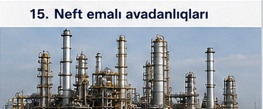 Neft emalı avadanlıqları